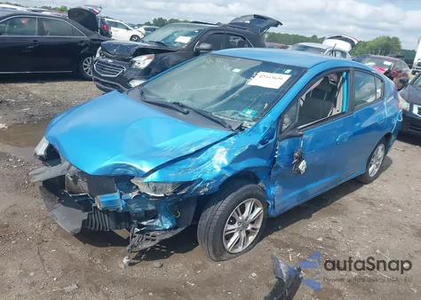 2010 Honda Insight Ex из США, поврежденный, VIN JHMZE2H73AS039062